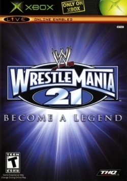 Обложка WWE WrestleMania 21