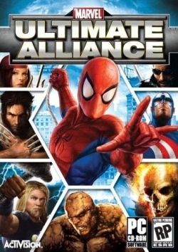 Обложка Marvel Ultimate Alliance