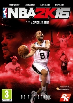 Обложка NBA 2K16